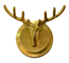 Двойной крючок Bronze de Luxe Royal 81152 Олень Бронза