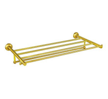 Полка для полотенец Cezares APHRODITE-TD08-03/24 Золото 24 карат