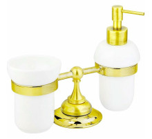 Дозатор для жидкого мыла Cezares Aphrodite APHRODITE-TDTP-03/24 Золото 24 карат