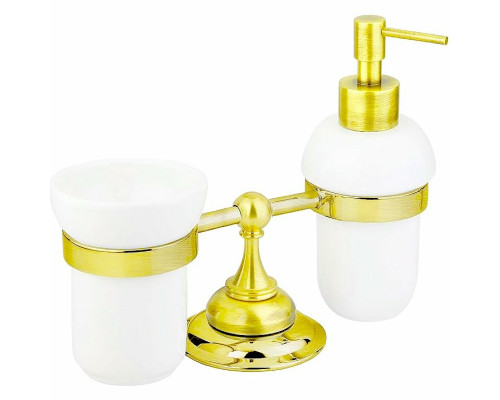 Дозатор для жидкого мыла Cezares Aphrodite APHRODITE-TDTP-03/24 Золото 24 карат