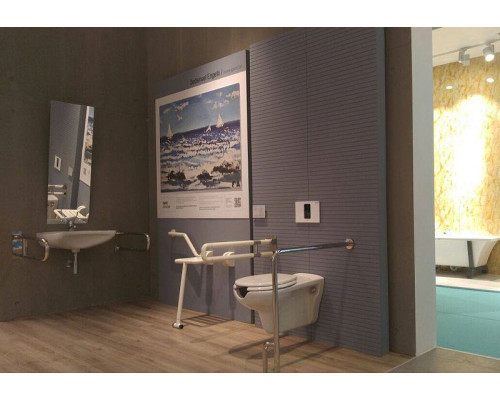 Заказать Поручень для унитаза Creavit TB303 Серый в магазине сантехники Santeh-Crystal.ru