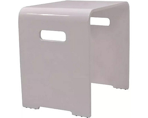 Заказать Табурет в ванную Creto 1-02SDDW Белый в магазине сантехники Santeh-Crystal.ru