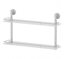 Стеклянная полка FBS Ellea 065 Хром