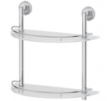 Стеклянная полка FBS Luxia 081 Хром