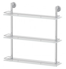 Стеклянная полка FBS Luxia 070 Хром