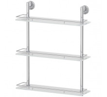 Стеклянная полка FBS Luxia 069 Хром