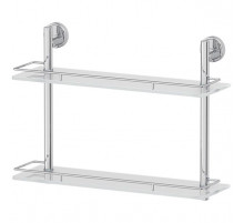 Стеклянная полка FBS Luxia 064 Хром