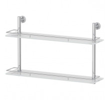 Стеклянная полка FBS Nostalgy 065 Хром