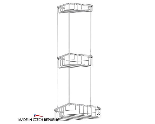 Заказать Полка корзина FBS Ryna 007 Хром в магазине сантехники Santeh-Crystal.ru