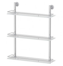 Стеклянная полка FBS Vizovice 069 Хром