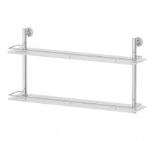 Стеклянная полка FBS Vizovice 066 Хром