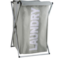 Корзина для белья Fixsen FX-1023 Серая