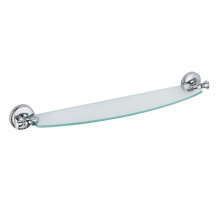 Стеклянная полка Fixsen Adele FX-55003 Хром