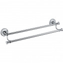 Полотенцедержатель Fixsen Adele FX-55002 двойной Хром