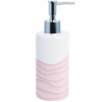 Дозатор жидкого мыла Fixsen Agat FX-220-1 Розовый Белый
