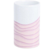 Стакан для зубных щеток Fixsen Agat FX-220-3 Розовый Белый