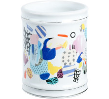 Стакан для зубных щеток Fixsen Art FX-620-3 Белый Цветной