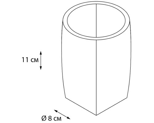 Приобрести Стакан для зубных щеток Fixsen Balk FX-270-3 Бежевый в магазине сантехники Santeh-Crystal.ru