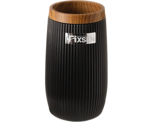 Приобрести Стакан для зубных щеток Fixsen Black Boom FX-411-3 Черный в магазине сантехники Santeh-Crystal.ru