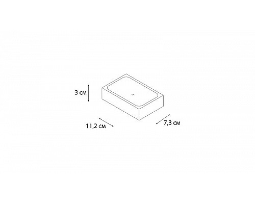 Купить Мыльница Fixsen Blanco FX-201-4 Белая в магазине сантехники Santeh-Crystal.ru
