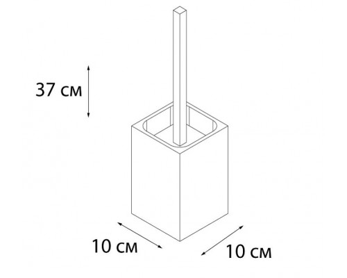 Купить Ершик для унитаза Fixsen Blanco FX-201-5 Белый в магазине сантехники Santeh-Crystal.ru