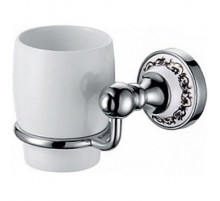 Стакан для зубных щеток Fixsen Bogema FX-78506 Хром Белый