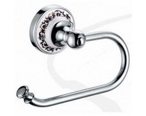 Заказать Держатель туалетной бумаги Fixsen Bogema FX-78510A Хром Белый в магазине сантехники Santeh-Crystal.ru