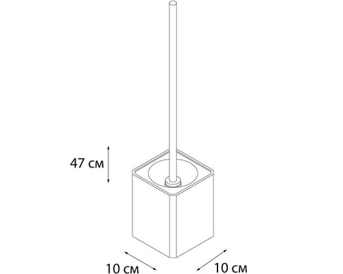 Заказать Ершик для унитаза Fixsen Dony FX-232-5 Белый Синий Серый в магазине сантехники Santeh-Crystal.ru