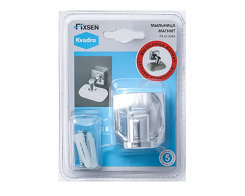 Santeh-Crystal.ru: Мыльница Fixsen Kvadro FX-61309A магнитная Хром Приобрести Мыльница Fixsen Kvadro FX-61309A магнитная Хром в магазине сантехники Santeh-Crystal.ru