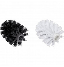 Набор щеток для туалетного ершика Fixsen Kvadro FX-61313BC Черная и Белая