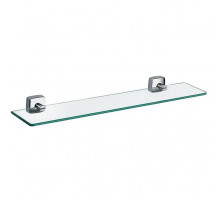 Стеклянная полка Fixsen Kvadro FX-61303 Хром