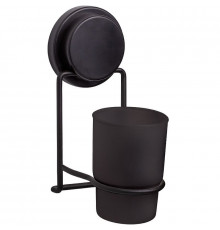 Стакан для зубных щеток Fixsen Magic Black FX-45006 Черный матовый