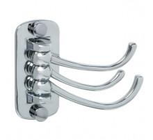 Тройной крючок Fixsen Modern FX-505C Хром