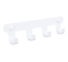 Вешалка для полотенец Fixsen Practica FX-805W-4 Белая