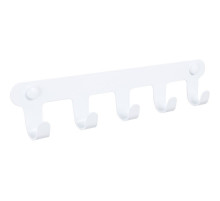 Вешалка для полотенец Fixsen Practica FX-805W-5 Белая