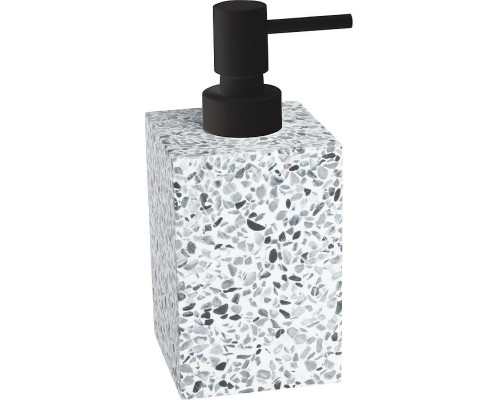 Купить Дозатор для жидкого мыла Fixsen Punto FX-200-1 Серый, черный в магазине сантехники Santeh-Crystal.ru