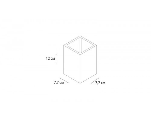 Купить Стакан для зубных щеток Fixsen Punto FX-200-3 Белый в магазине сантехники Santeh-Crystal.ru