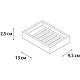 Заказать Мыльница Fixsen Sole FX-301-4 Бежевый в магазине сантехники Santeh-Crystal.ru