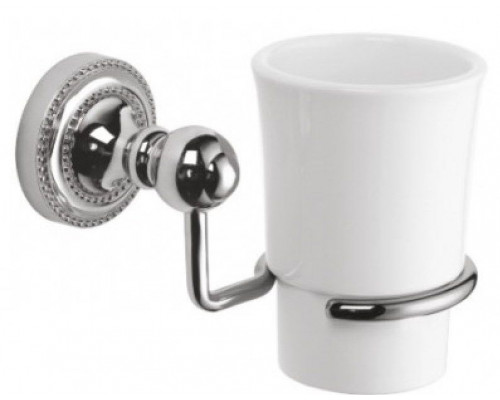 Приобрести Стакан для зубных щеток Fixsen Style FX-41106 Хром в магазине сантехники Santeh-Crystal.ru