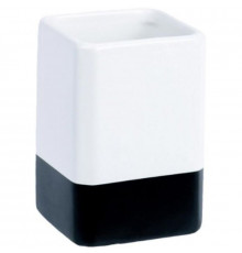 Стакан для зубных щеток Fixsen Text FX-230-3 Белый