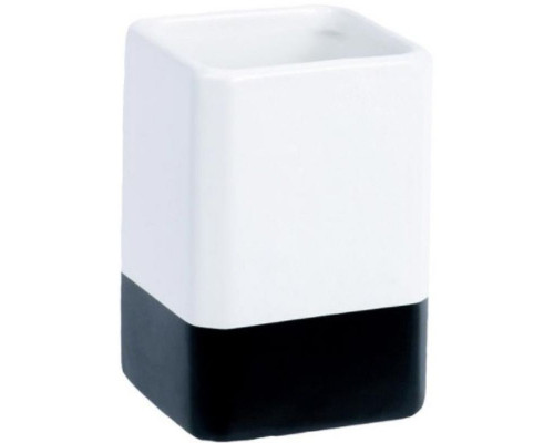 Купить Стакан для зубных щеток Fixsen Text FX-230-3 Белый в магазине сантехники Santeh-Crystal.ru