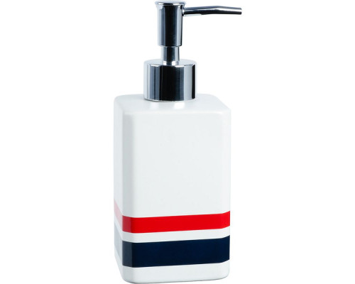 Купить Дозатор жидкого мыла Fixsen Tomy FX-231-1 Белый Синий Красный в магазине сантехники Santeh-Crystal.ru