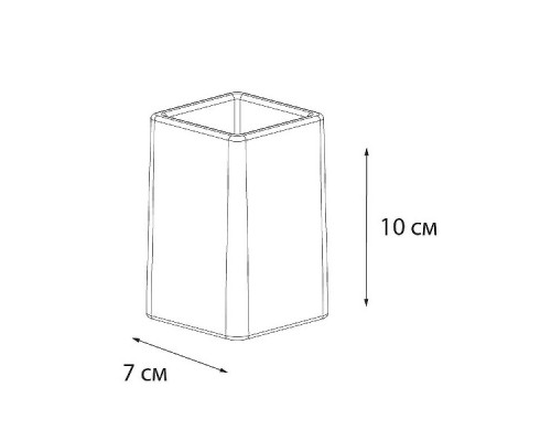 Купить Стакан для зубных щеток Fixsen Twist FX-1569A-3 Мультиколор в магазине сантехники Santeh-Crystal.ru