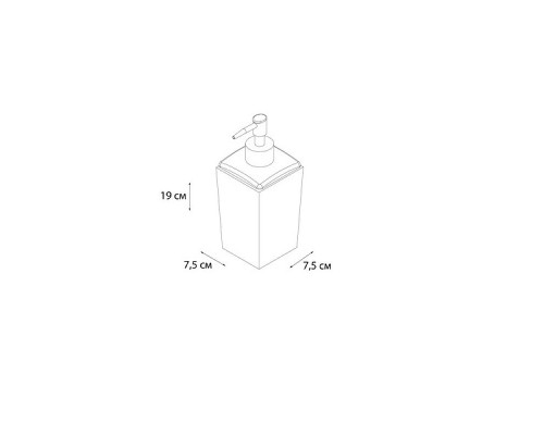 Заказать Дозатор жидкого мыла Fixsen Wood FX-110-1 Светлое дерево Белый в магазине сантехники Santeh-Crystal.ru