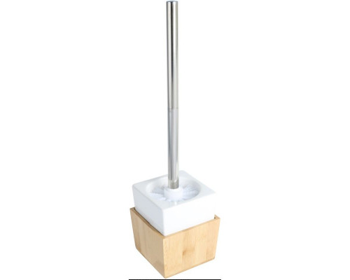 Приобрести Ершик для унитаза Fixsen Wood FX-110-5 Белый в магазине сантехники Santeh-Crystal.ru