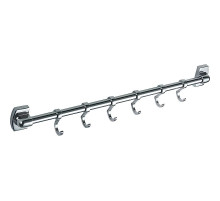 Вешалка для полотенец Haiba HB209-6 Хром