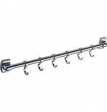 Вешалка для полотенец Haiba HB209-6 Хром