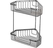 Полка корзина Haiba HB335-1 угловая Хром