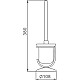 Купить Ершик для унитаза Haiba HB910 Хром в магазине сантехники Santeh-Crystal.ru