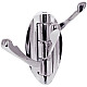 Купить Тройной крючок Haiba HB209-3 Хром в магазине сантехники Santeh-Crystal.ru